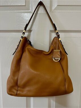 Michael Kors Leather Hobo Shoulder Bag